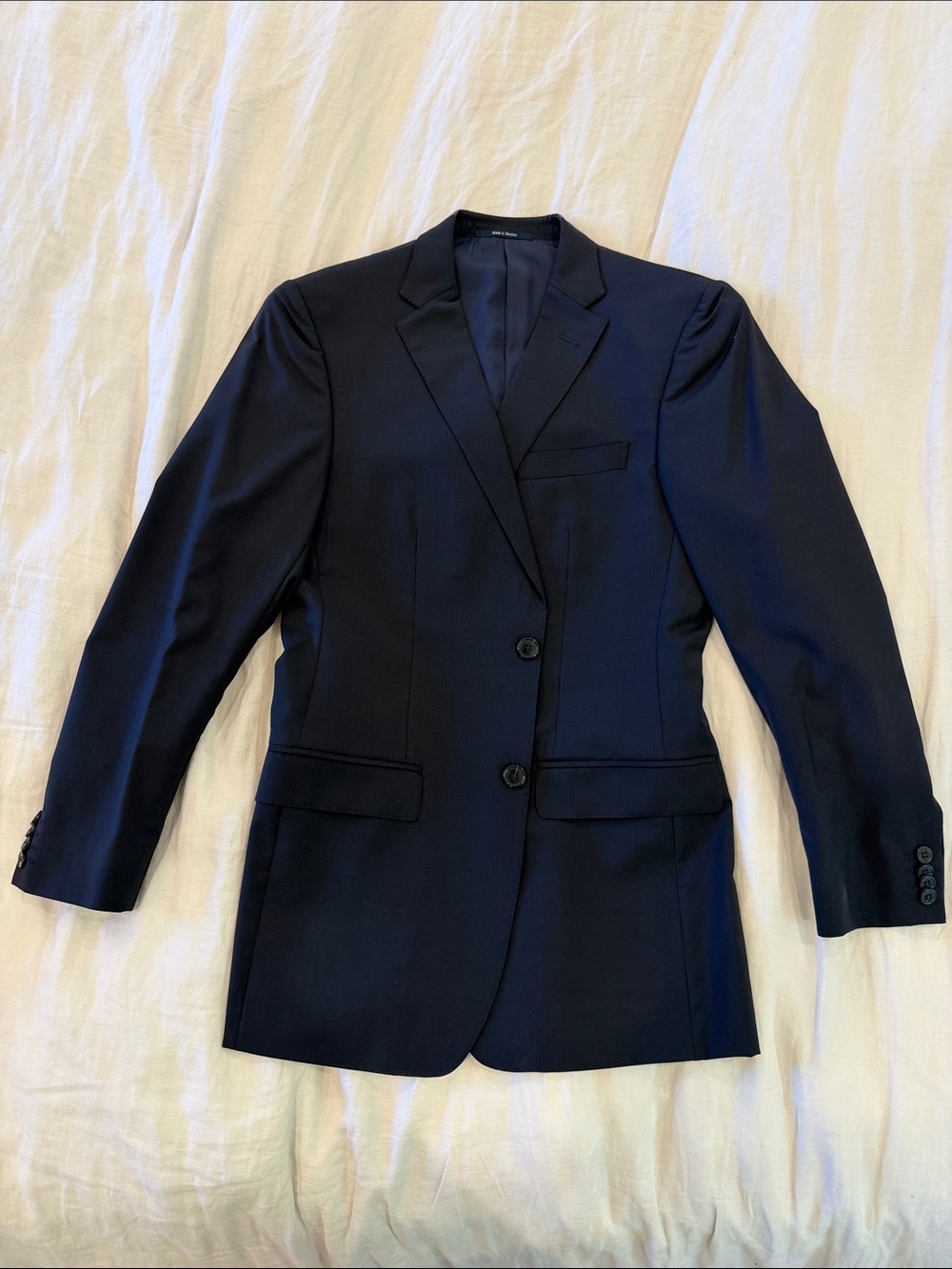 Z Zegna Navy Men's Suit